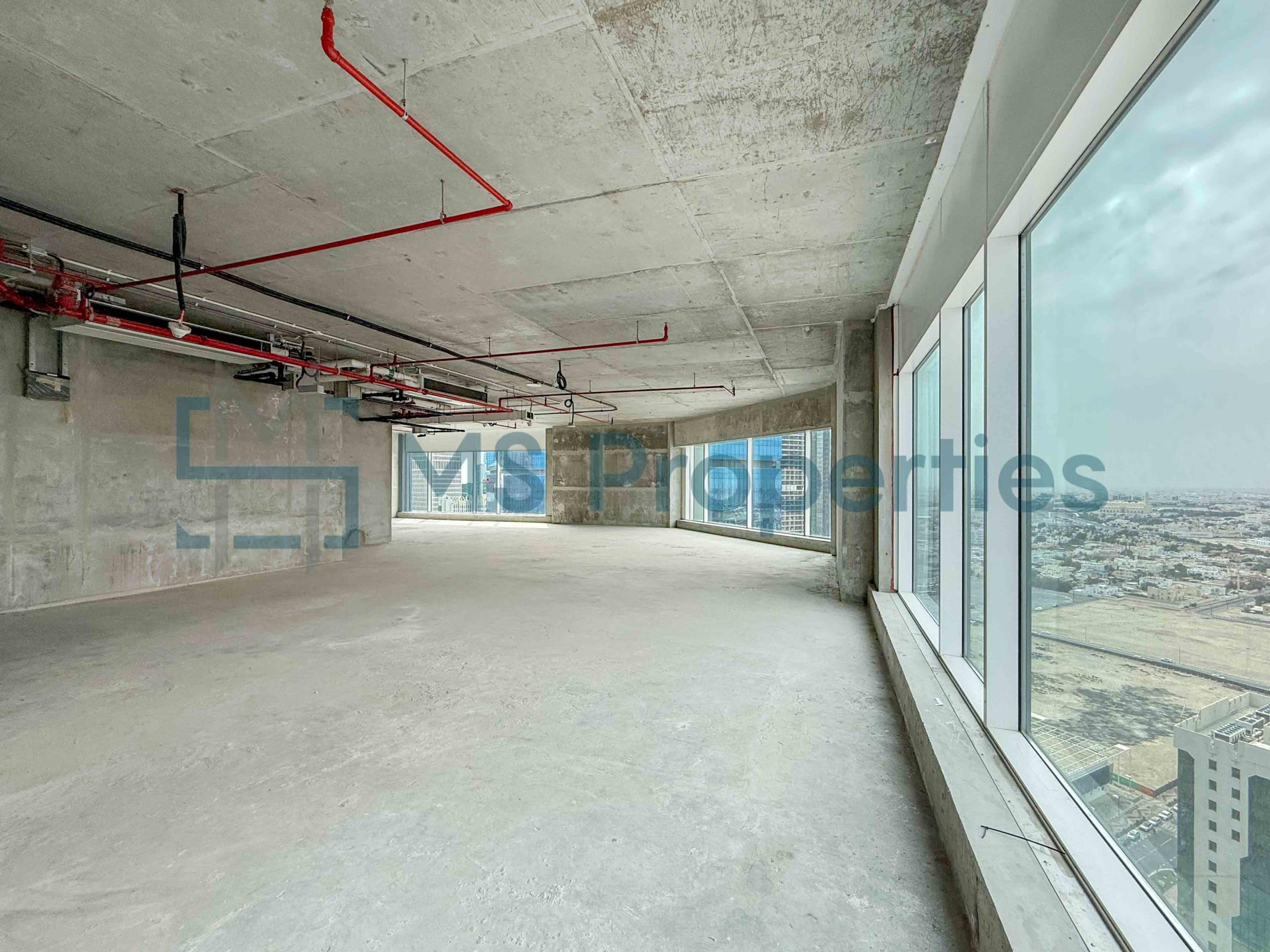 2701_1 City View Shell and Core Office Space In West Bay
