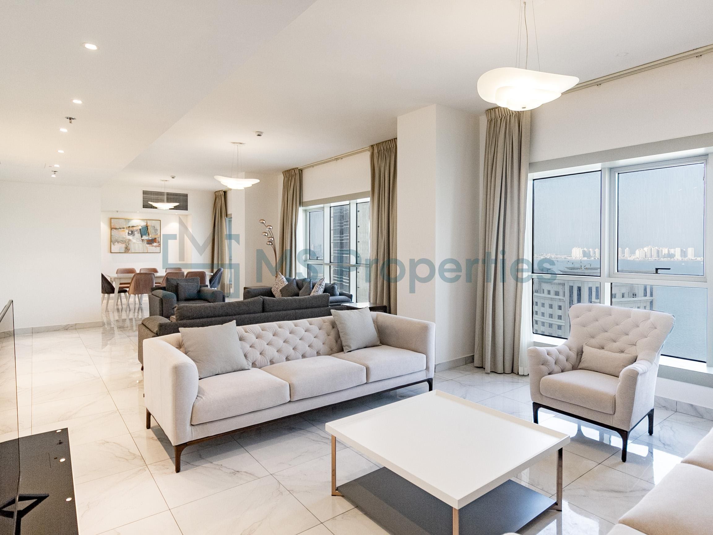 Skyline Sea View 4BHK + Maid Apartment with View