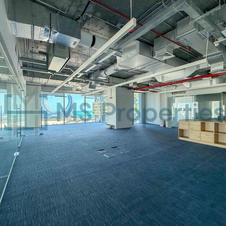 249sqm Office Space with Amazing Lusail City View