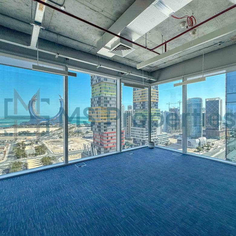 249sqm Office Space with Amazing Lusail City View