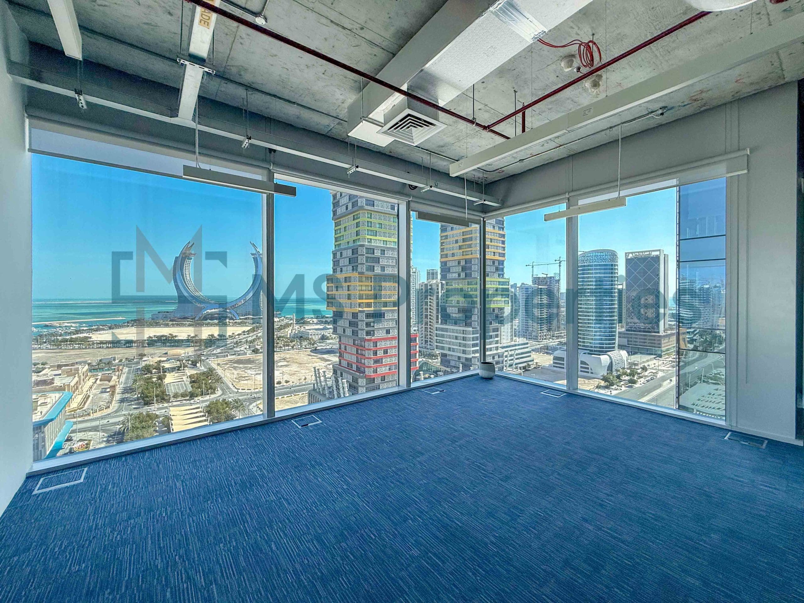 249sqm Office Space with Amazing Lusail City View