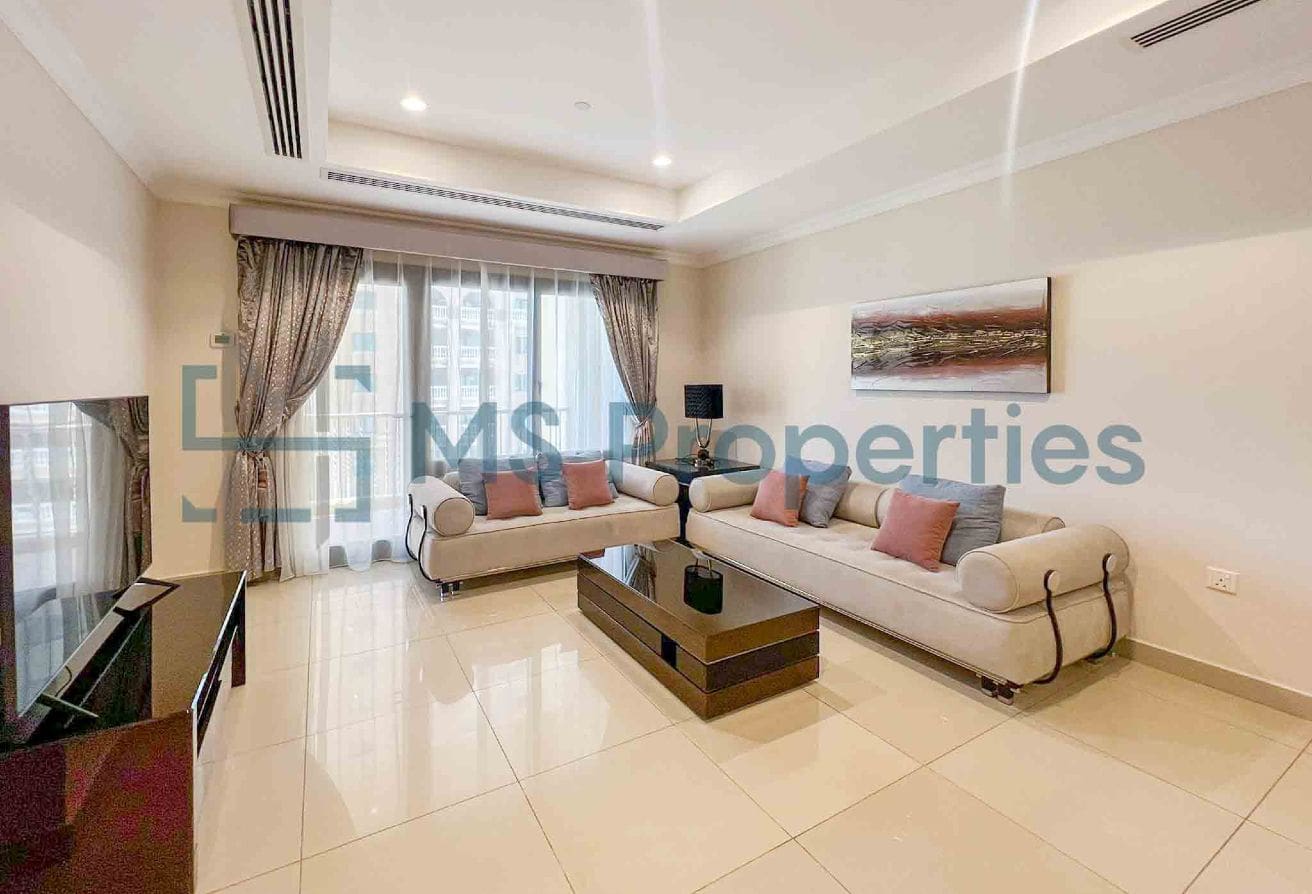 Exquisite | 1BHK+Office Apartment | +Qatar Cool