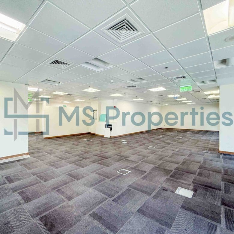 Semi-Fitted Spacious Office Space in West Bay