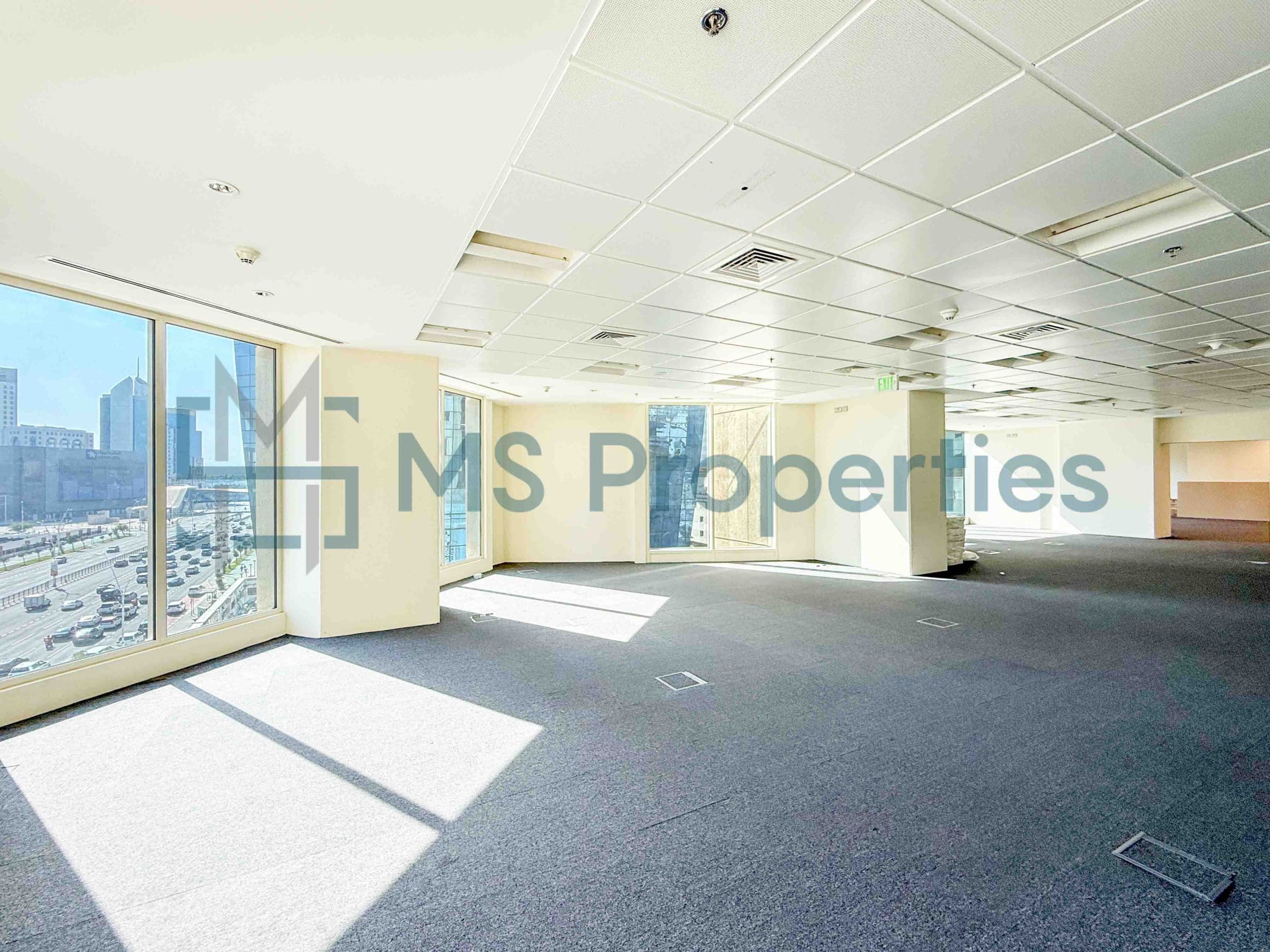 980 SQM Full Floor Office For Rent in West Bay