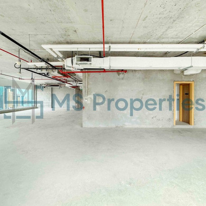 193 SQM Shell and Core Office Space In West Bay