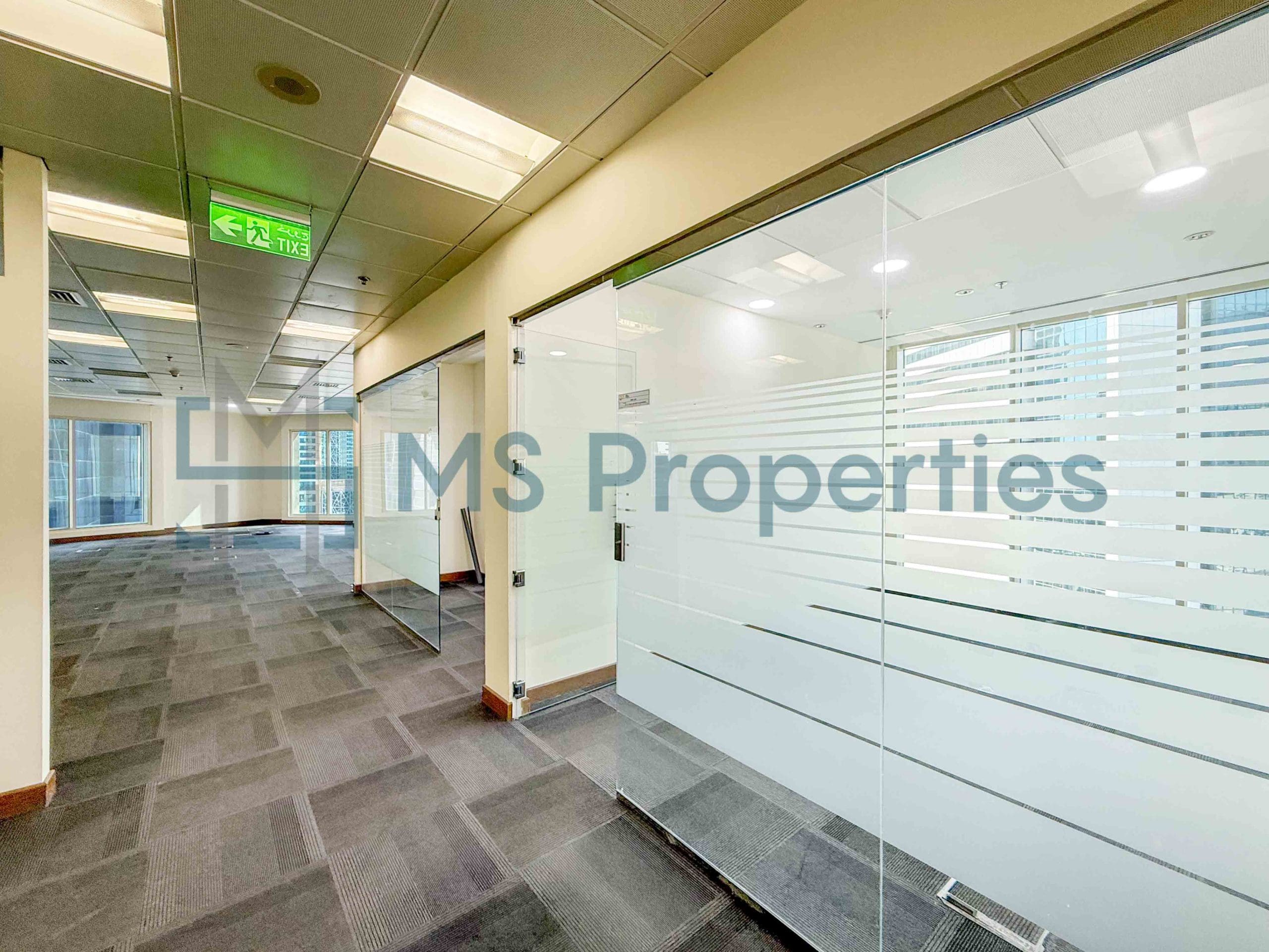 Semi-Fitted Spacious Office Space in West Bay
