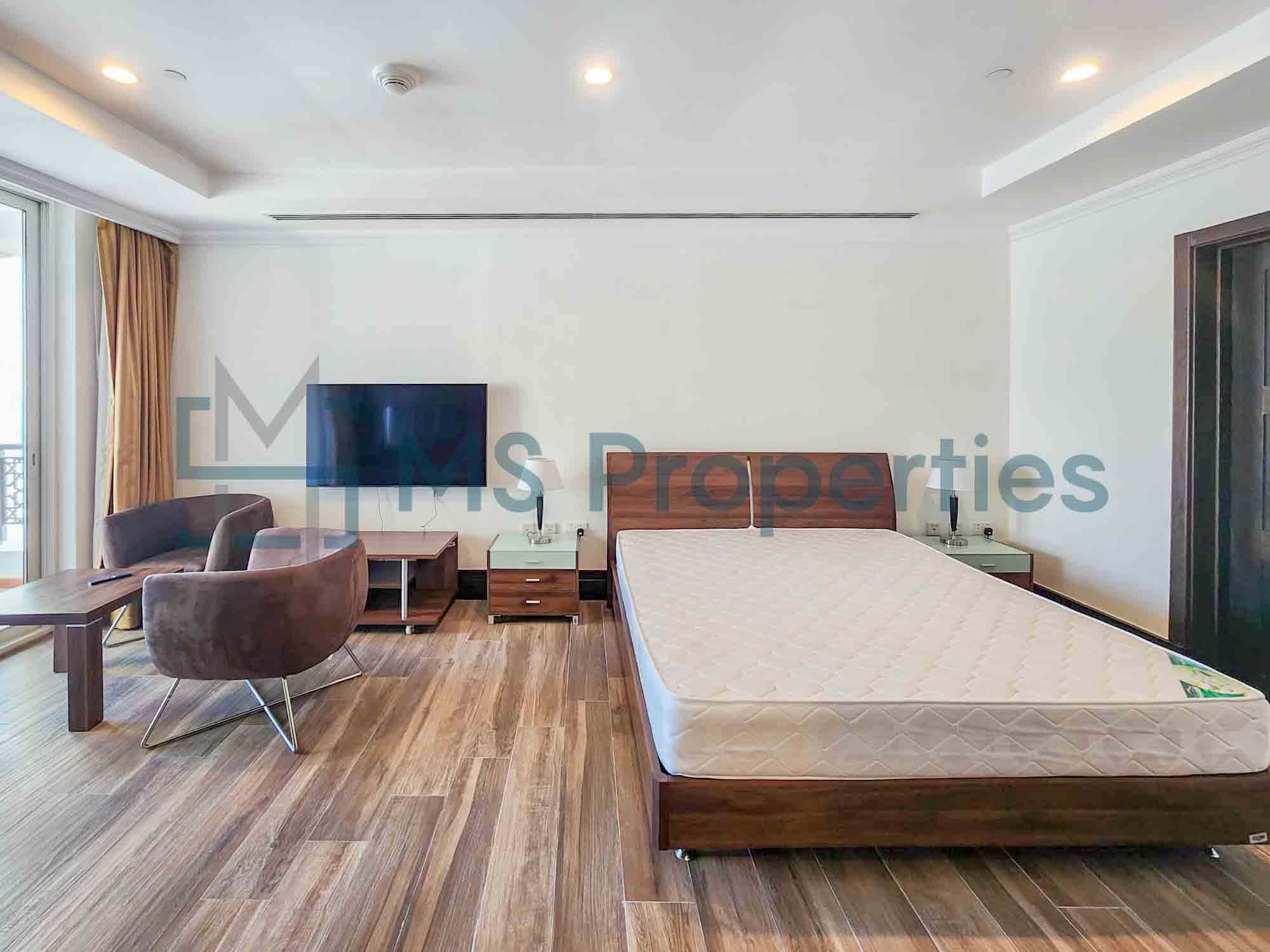 2 Months Free Studio Flat with Amazing Balcony View