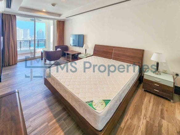 2 Months Free Studio Flat with Amazing Balcony View