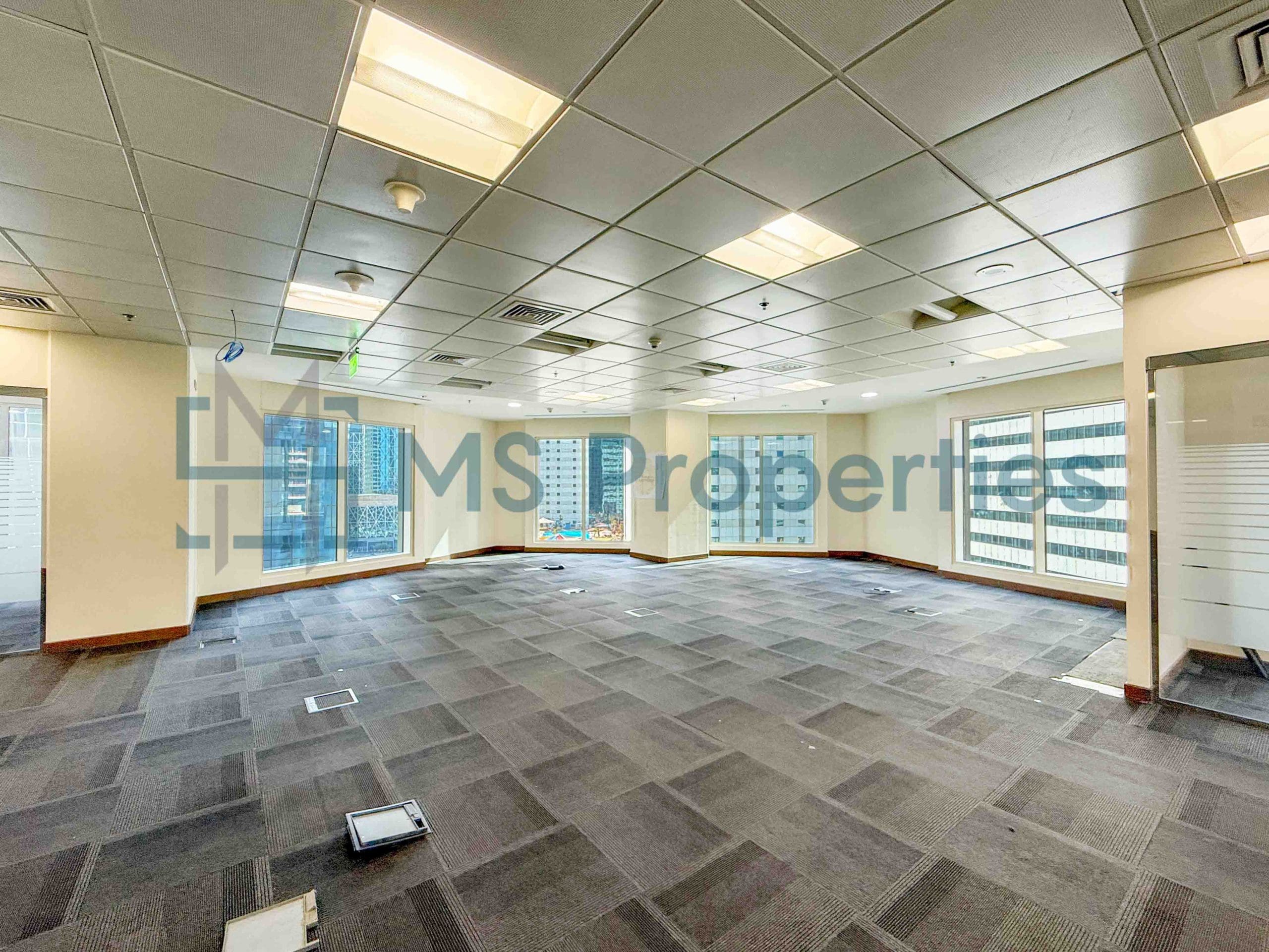 Semi-Fitted Spacious Office Space in West Bay