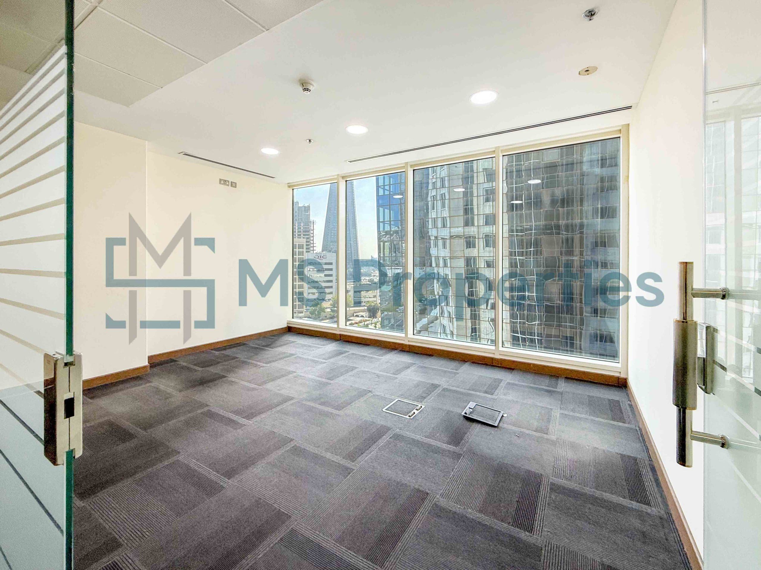Semi-Fitted Spacious Office Space in West Bay