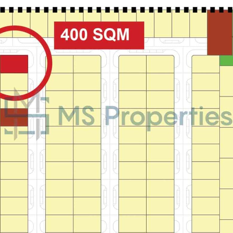 400 SQM Corner Lot for Sale in Huzoom Lusail