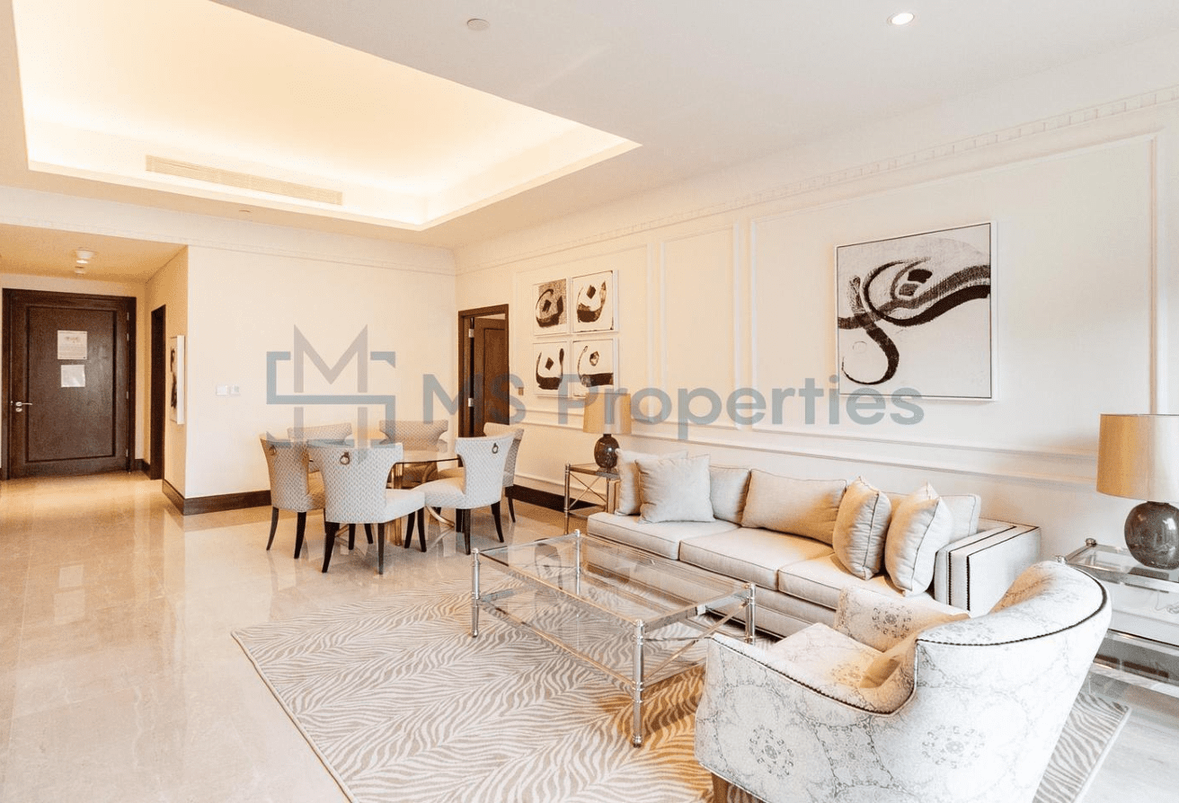 Elegant Style 2BHK+Maid Apartment with Balcony