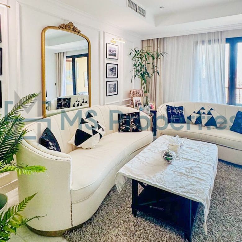 Luxurious 2BHK Flat with Marina View Balcony