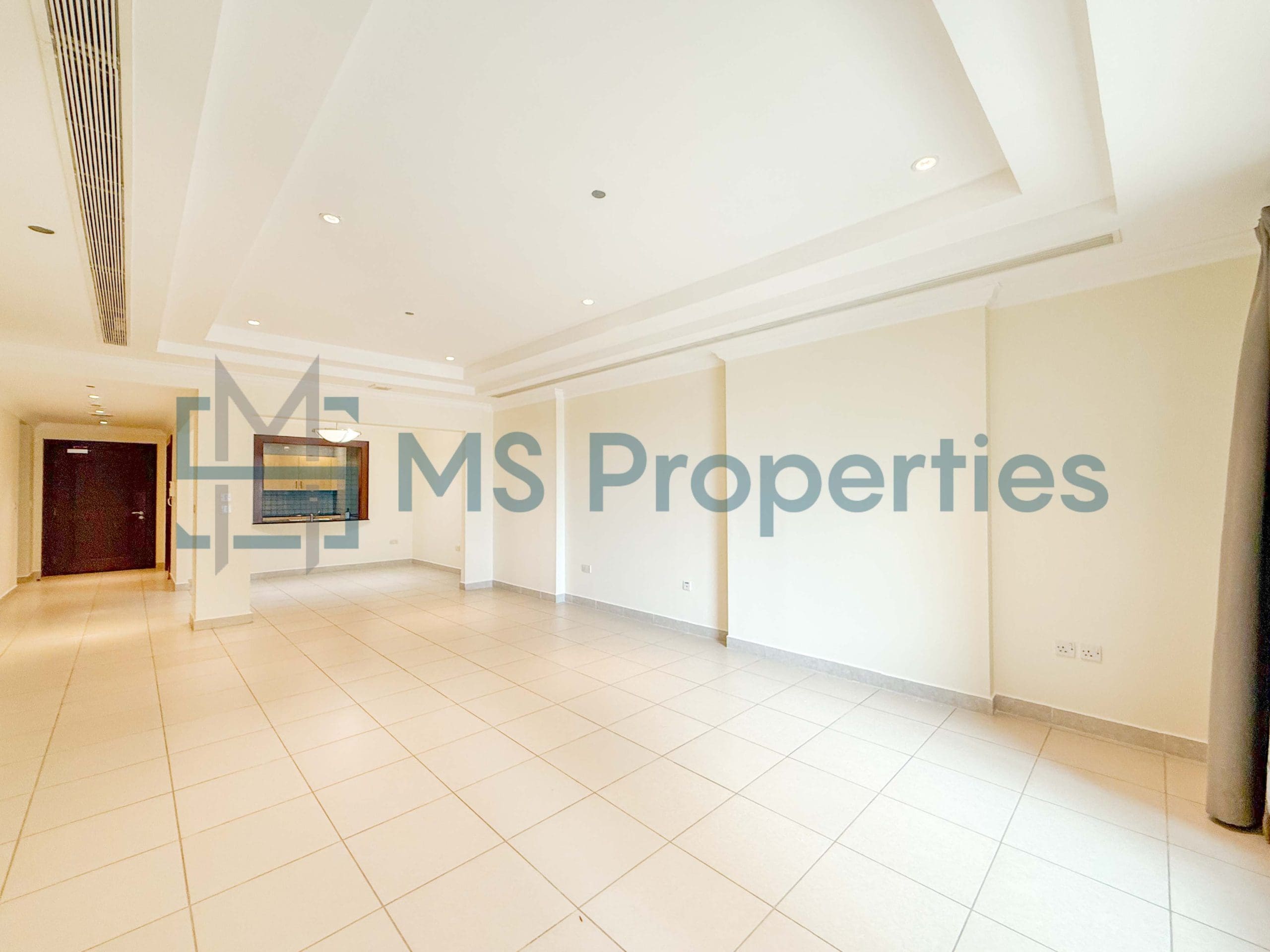 Spacious and Clean 1BHK Flat with Great Balcony