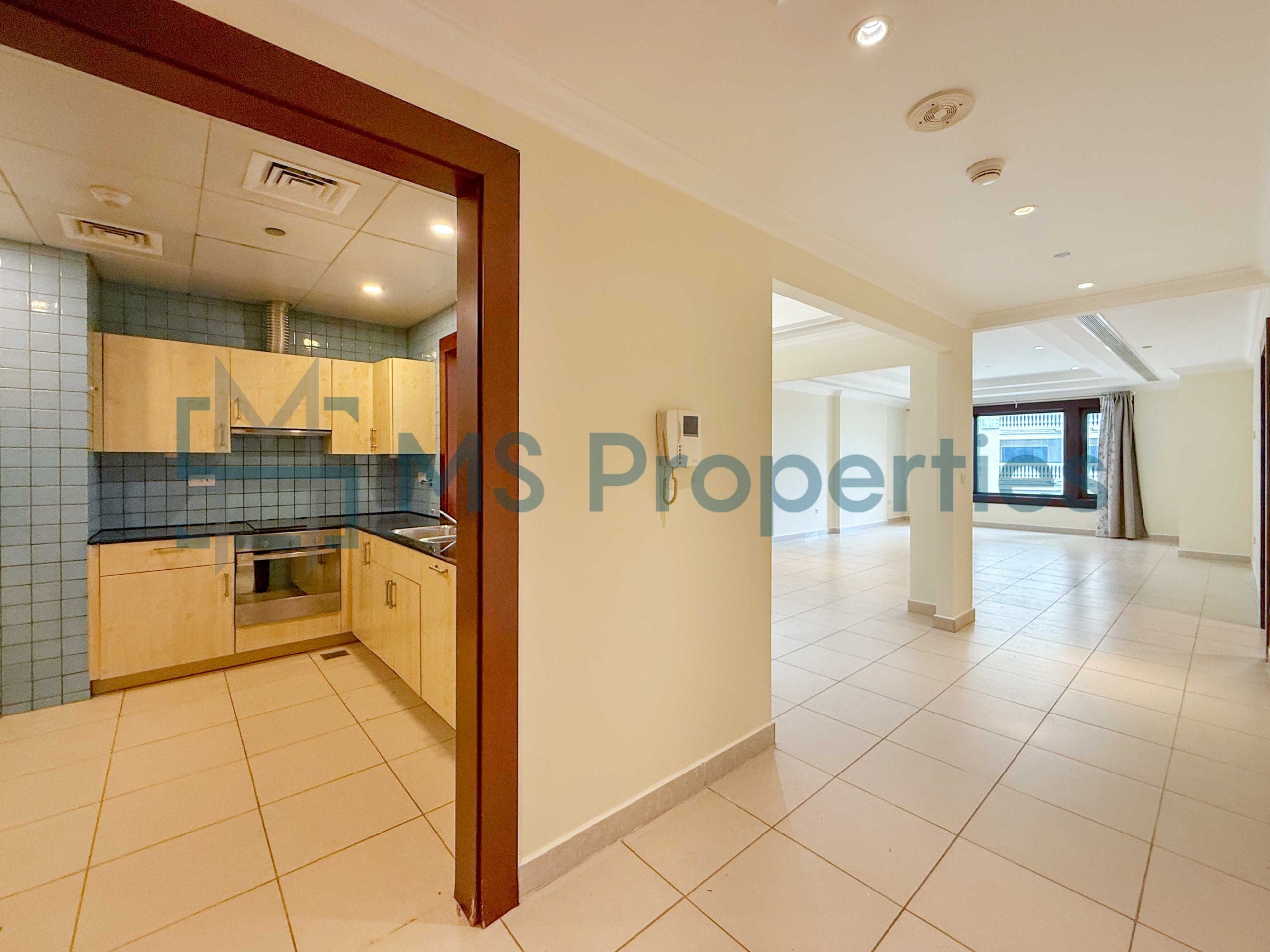Spacious and Clean 1BHK Flat with Great Balcony