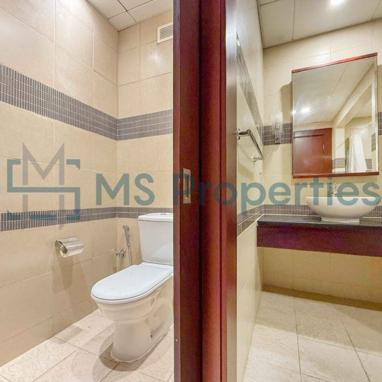Spacious and Clean 1BHK Flat with Great Balcony