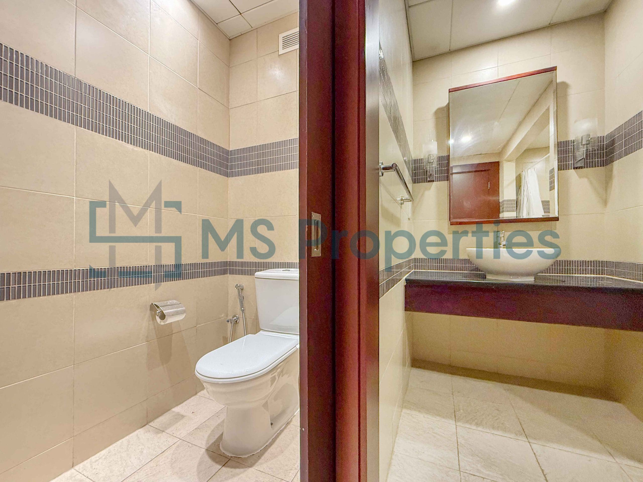 Spacious and Clean 1BHK Flat with Great Balcony