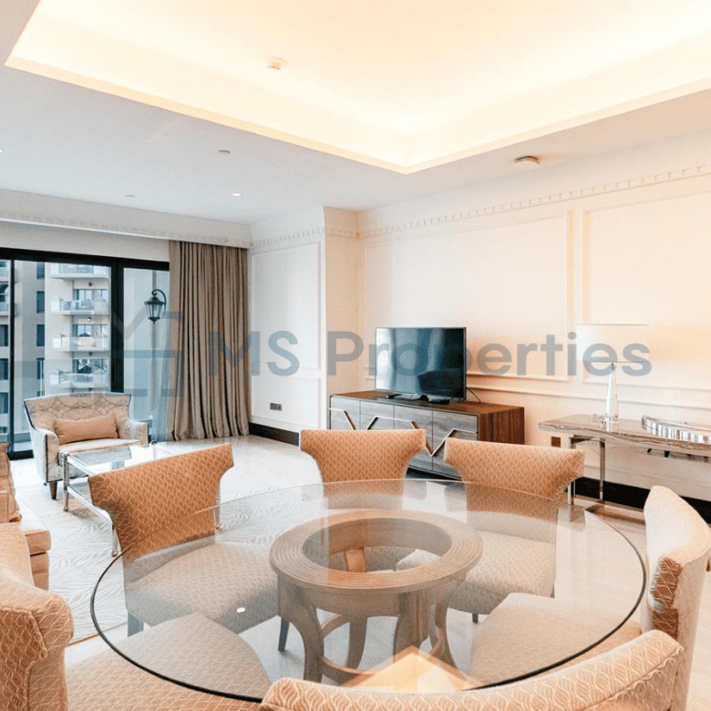 Elegant Style 2BHK+Maid Apartment with Balcony