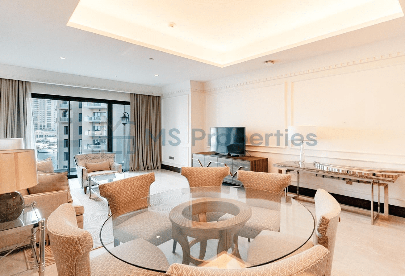 Elegant Style 2BHK+Maid Apartment with Balcony