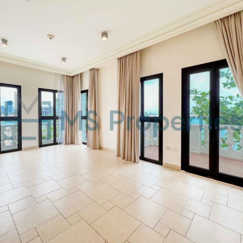 La Casa 3BHK Unit with Stunning Beach View Balcony