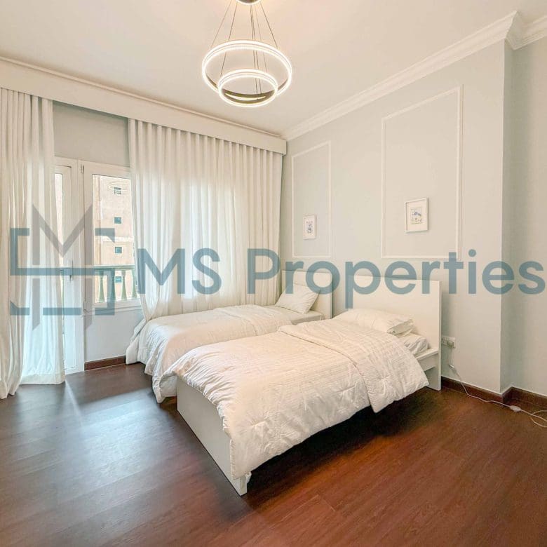 Modern 2BHK Apartment with Huge Balcony View