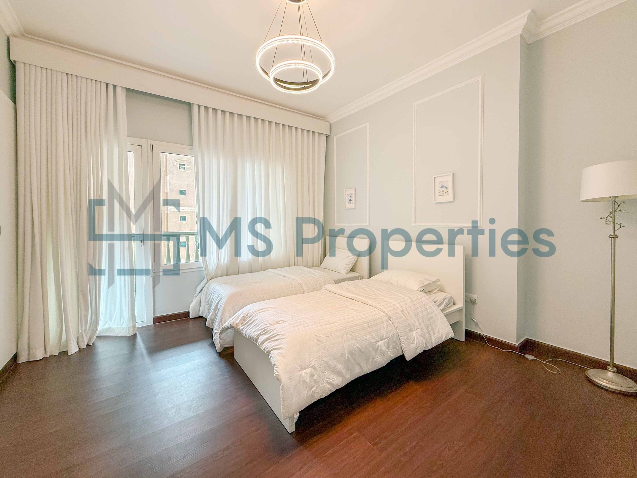 Modern 2BHK Apartment with Huge Balcony View