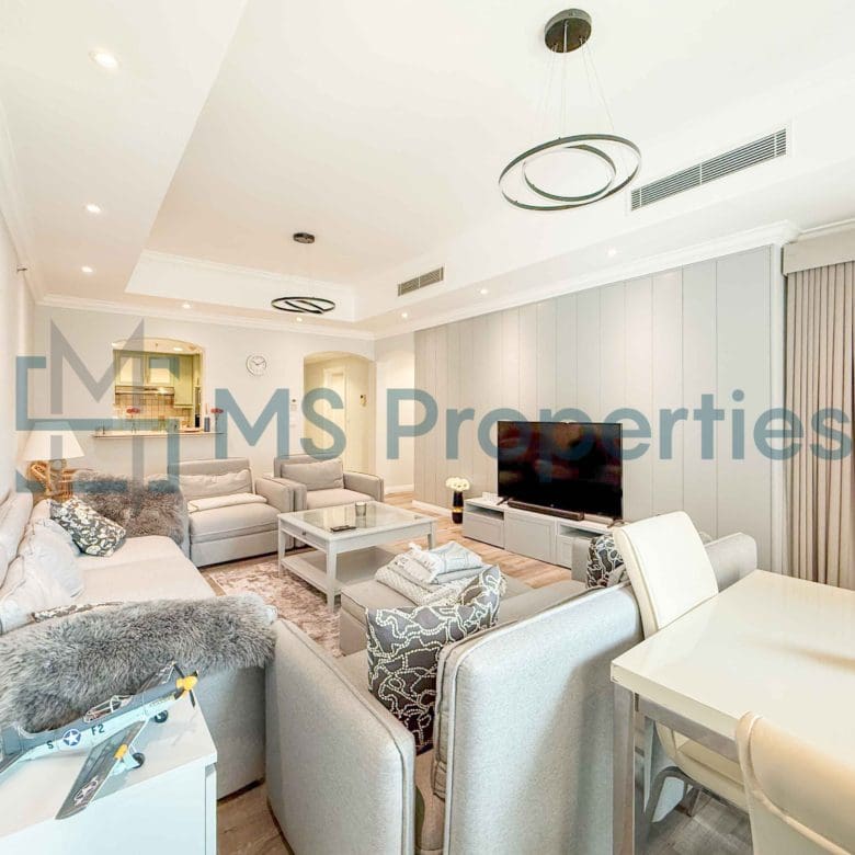 Modern 2BHK Apartment with Huge Balcony View