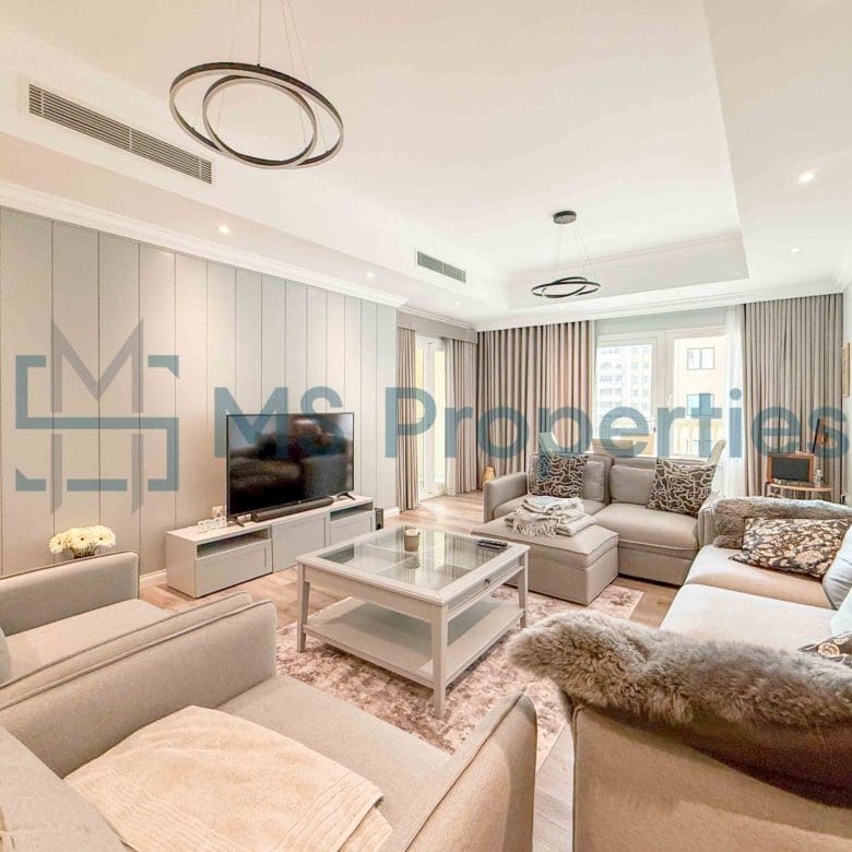 Modern 2BHK Apartment with Huge Balcony View