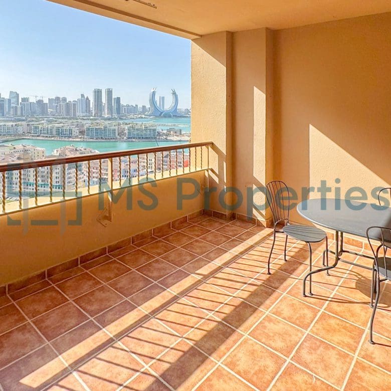 Classically Furnished 1BHK+Office with Balcony