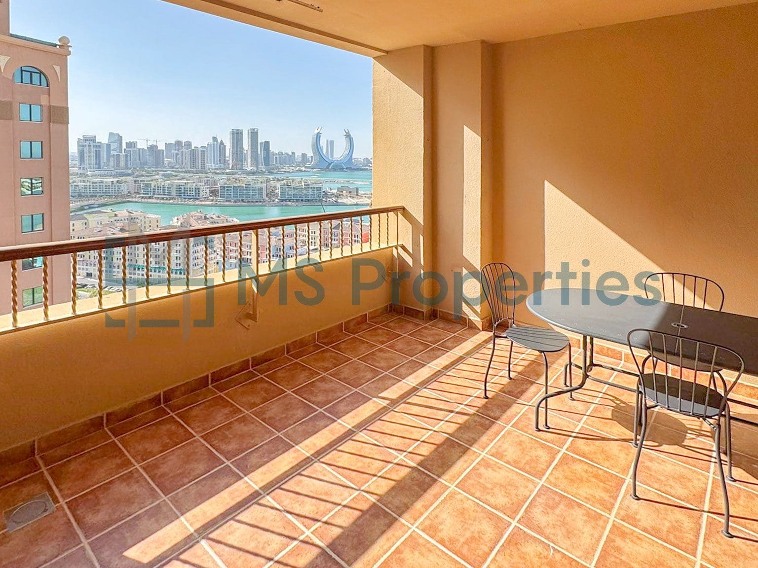 Classically Furnished 1BHK+Office with Balcony