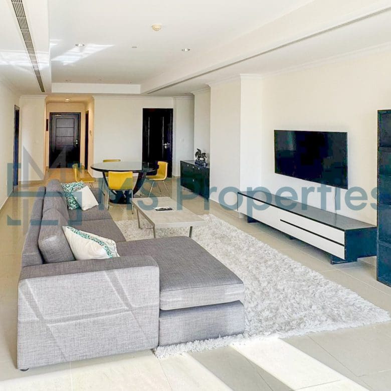 Classically Furnished 1BHK+Office with Balcony