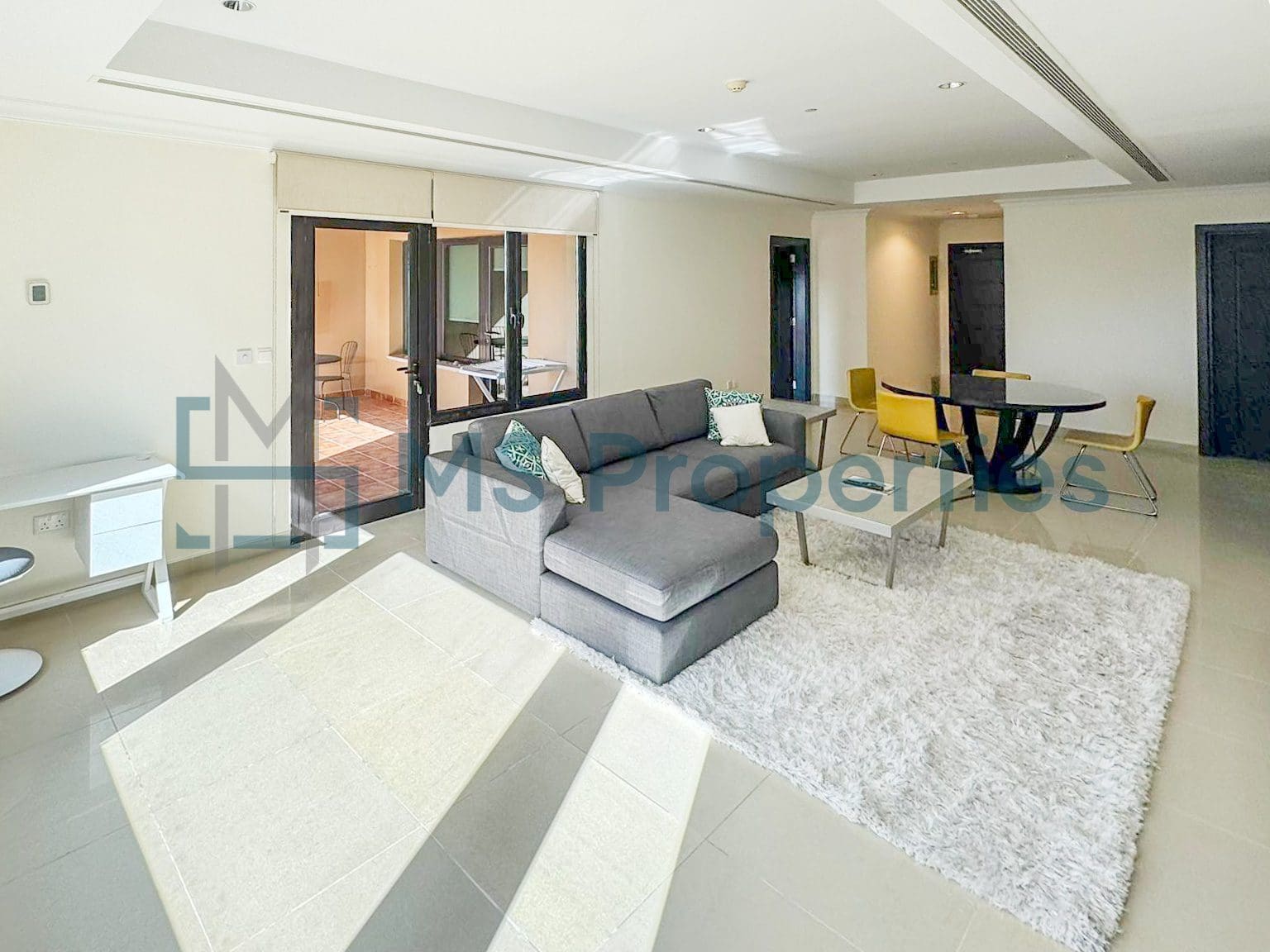 Classically Furnished 1BHK+Office with Balcony