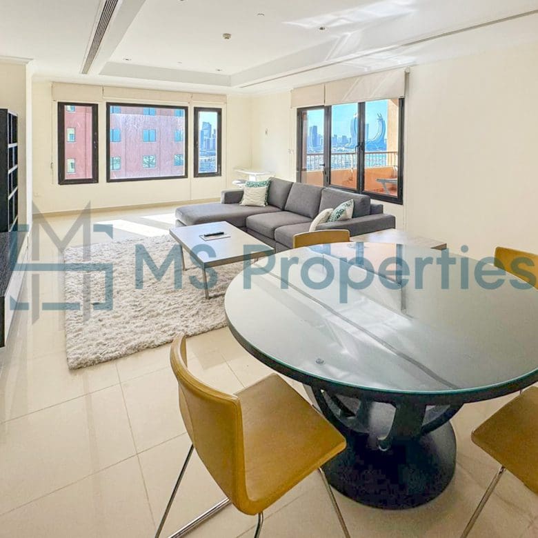 Classically Furnished 1BHK+Office with Balcony