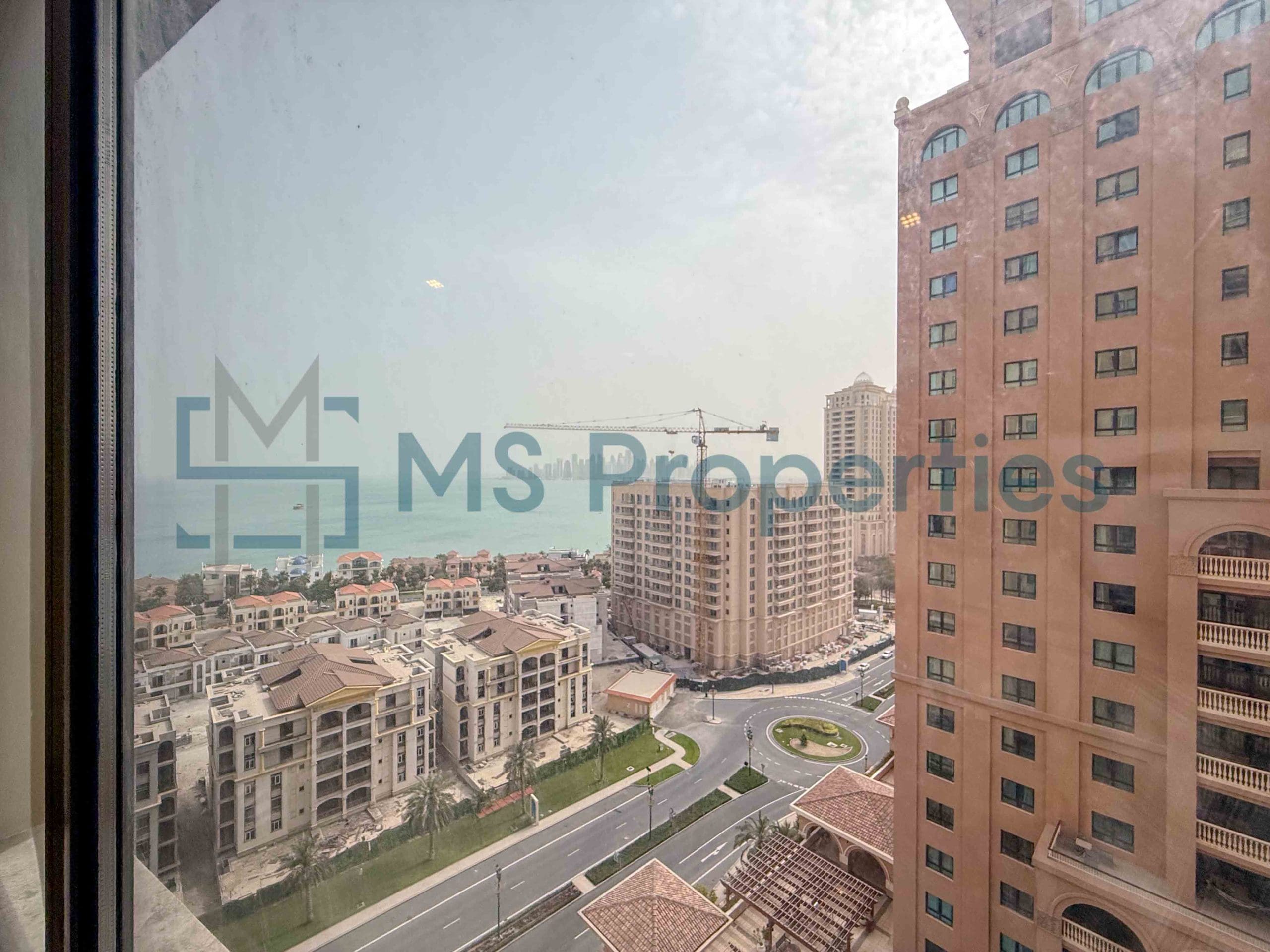 Classic and Spacious 1BHK + Office in The Pearl