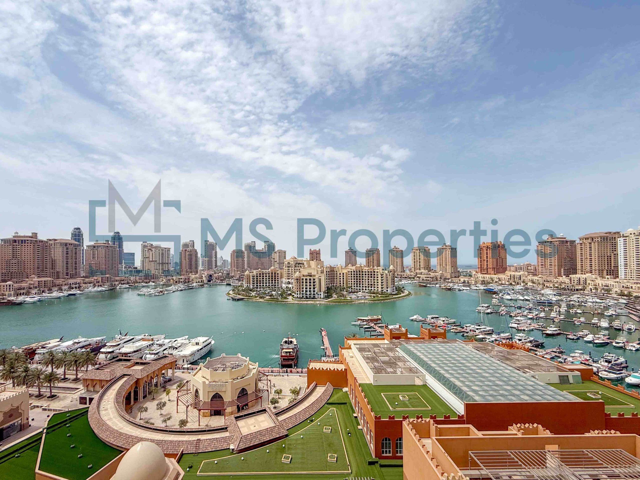 Beautiful 3BHK Apartment with Marina View Balcony
