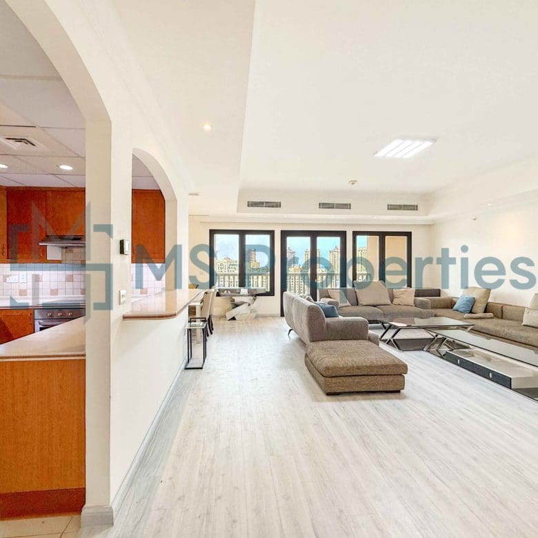 Beautiful 3BHK Apartment with Marina View Balcony