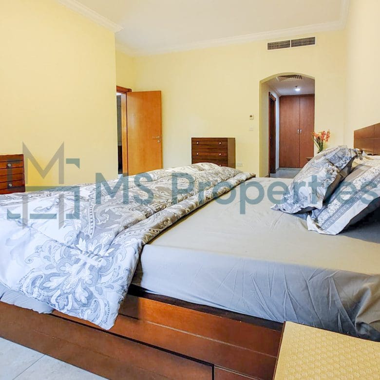 Classically Furnished 2BHK Apartment | Balcony View