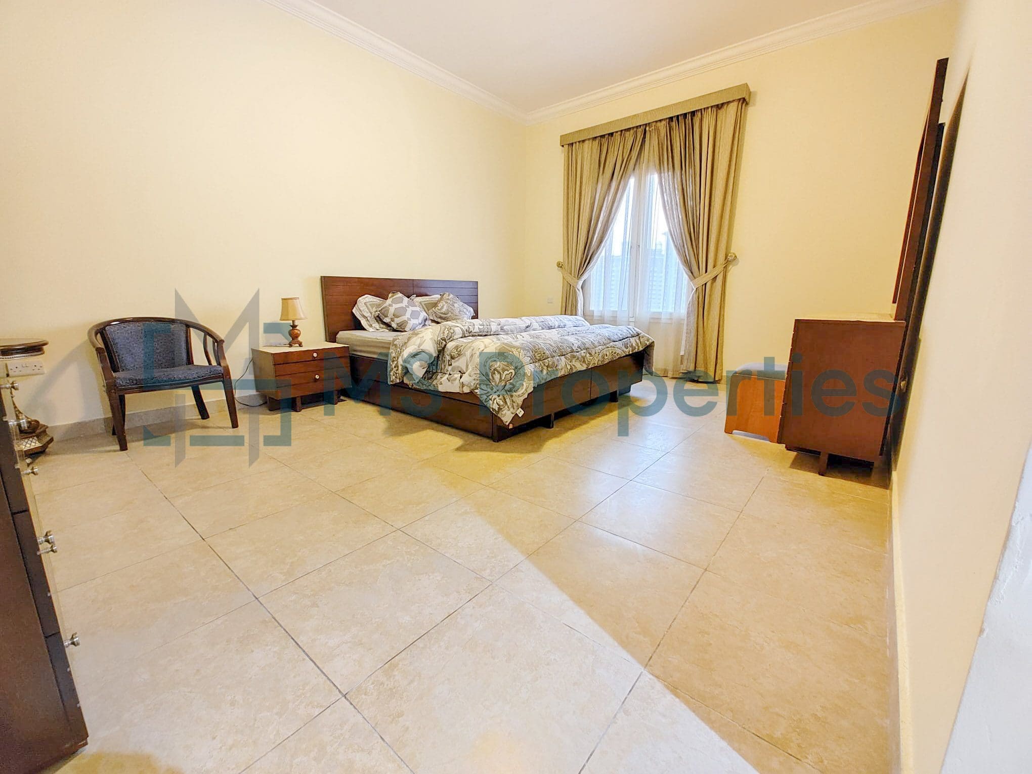 Classically Furnished 2BHK Apartment | Balcony View