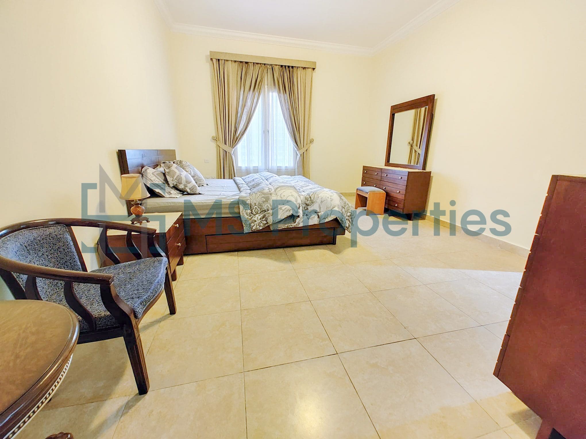 Classically Furnished 2BHK Apartment | Balcony View