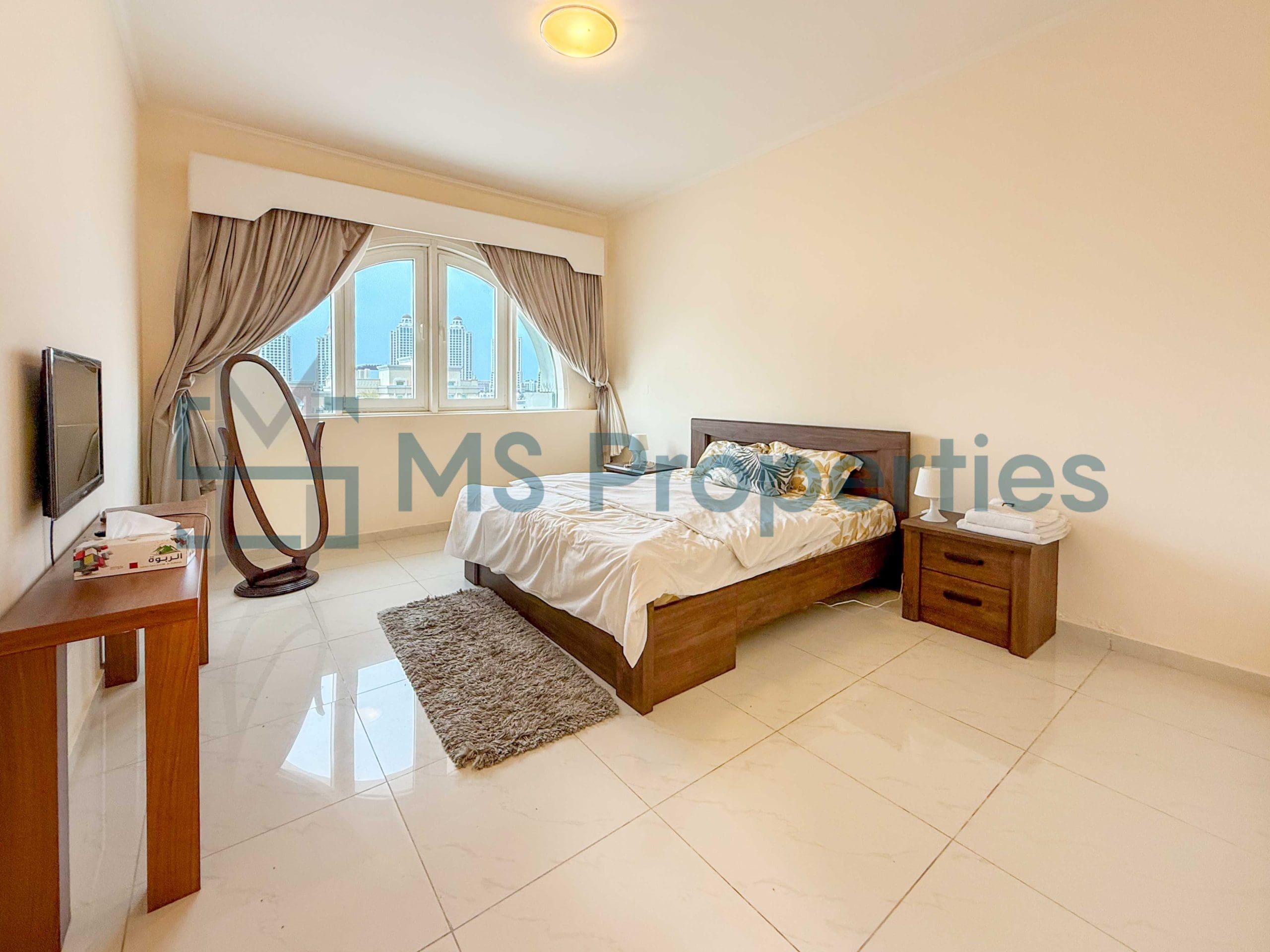 Ready to Move-In 1 Bedroom Flat with Great View