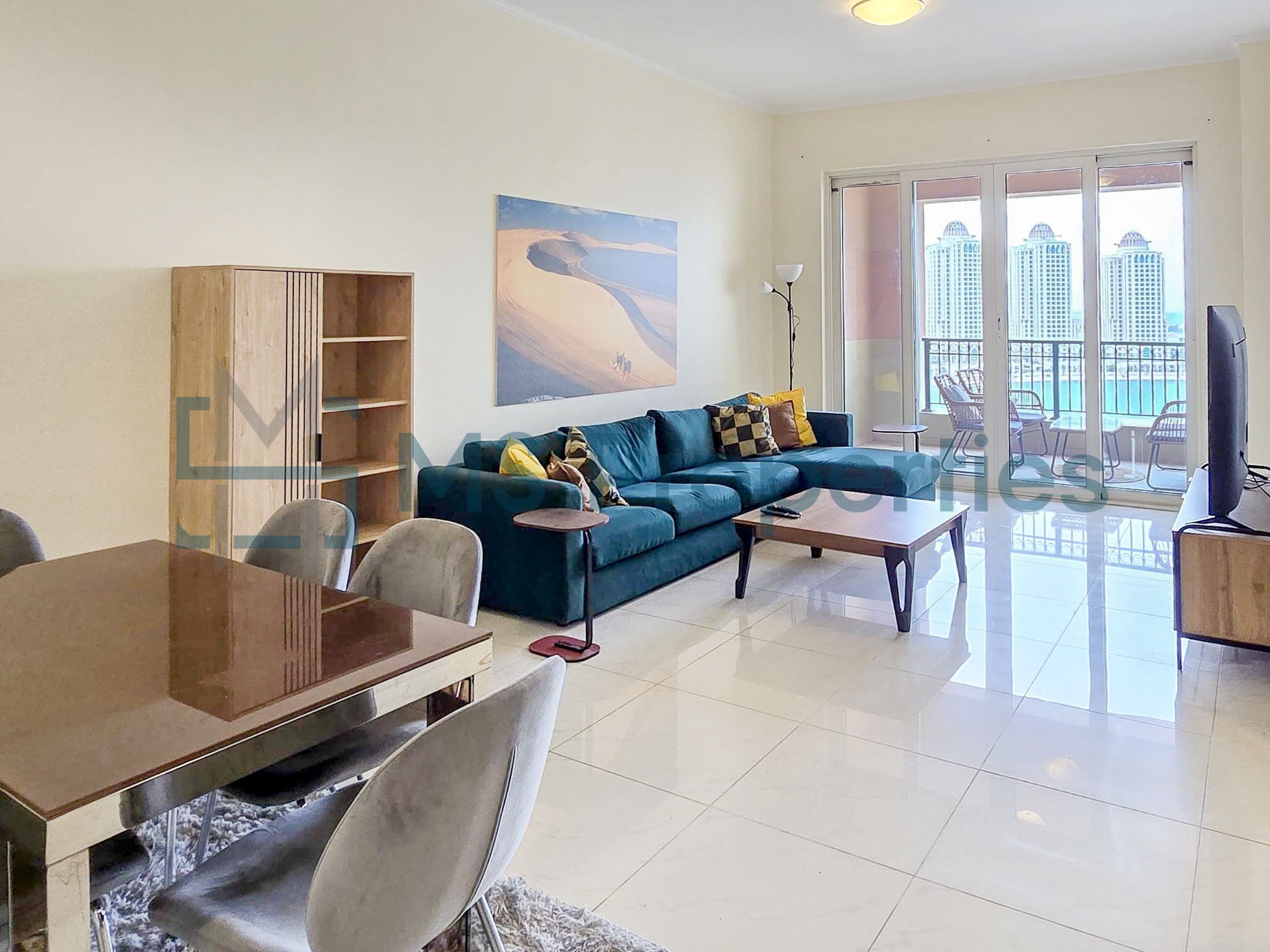 VB29_1109_1 Bright and Clean 1BHK Flat with Amazing Marina View