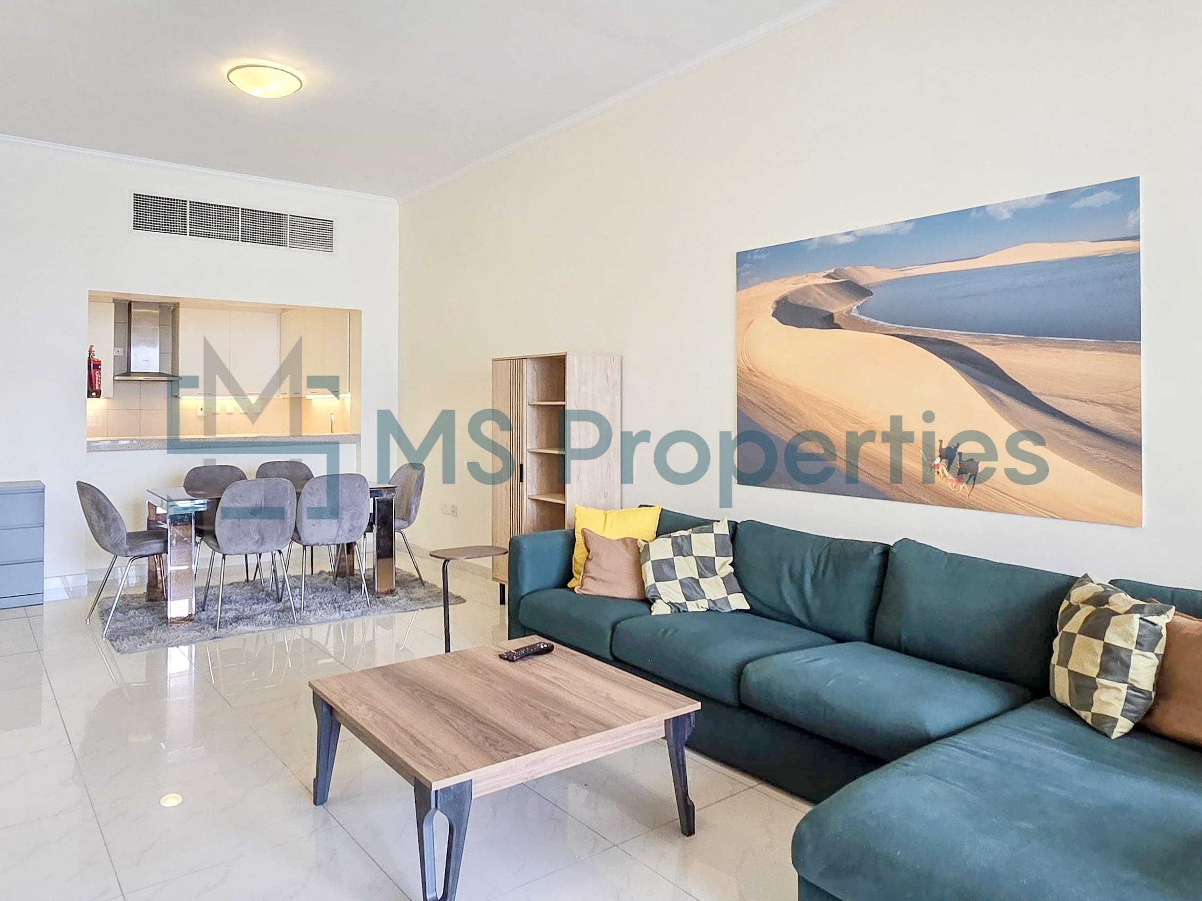 Bright and Clean 1BHK Flat with Amazing Marina View