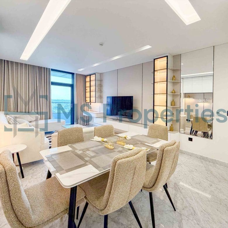 Luxuriously Furnished 2BHK+Maid Flat in the Heart of Lusail