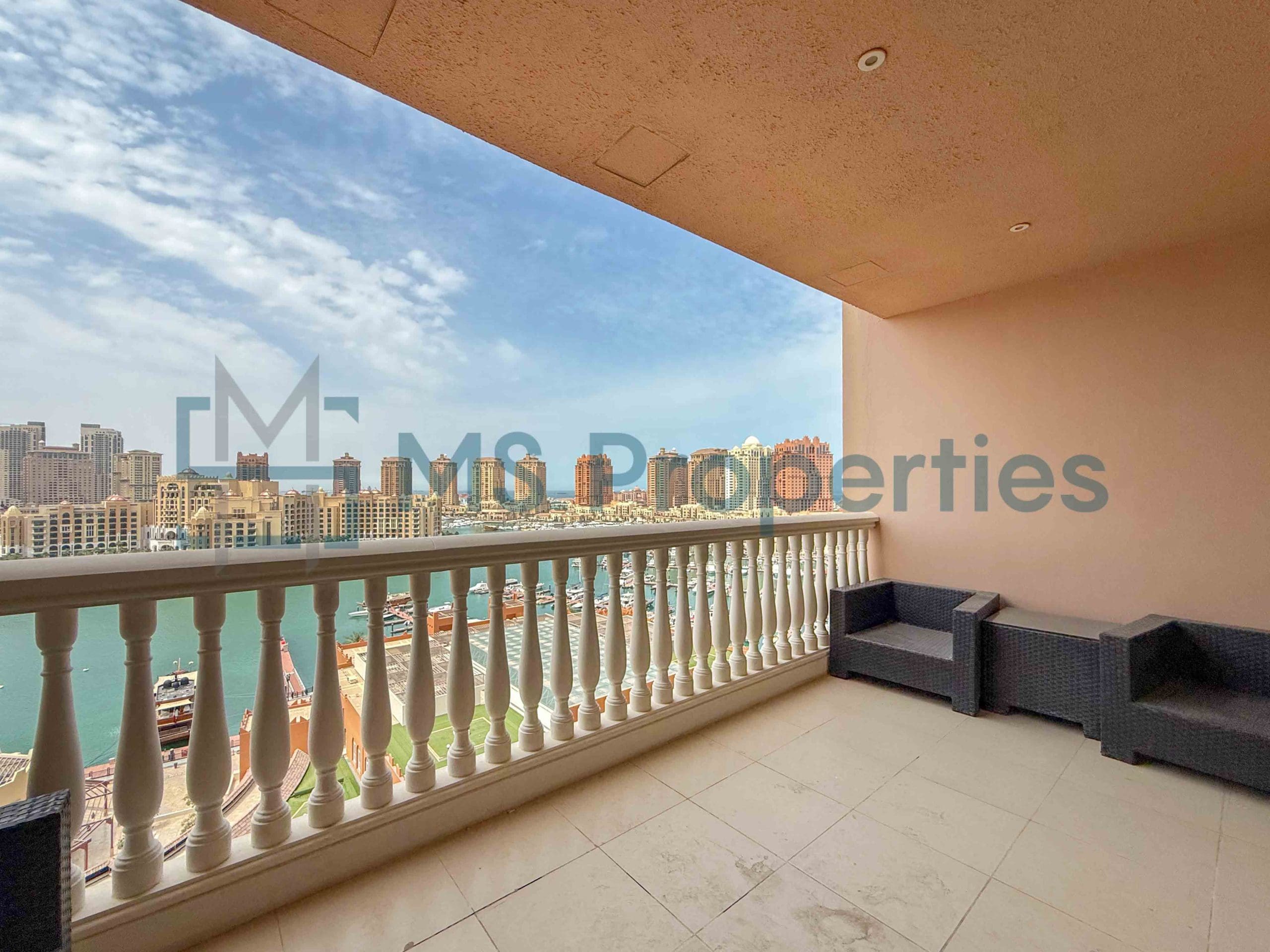 Prime Investment 3BHK with Full Marina Balcony