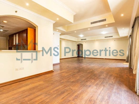 3BHK + MaidRoom Flat in Prime Area | Balcony View