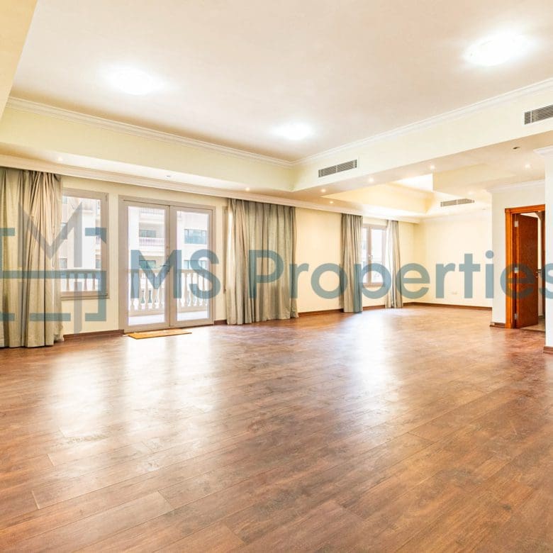 3BHK + MaidRoom Flat in Prime Area | Balcony View