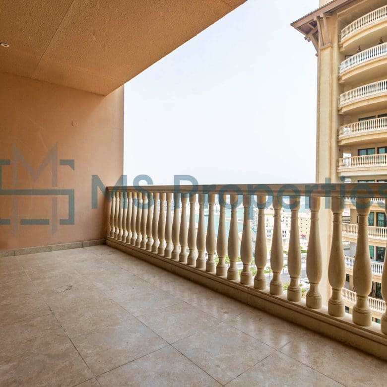 3BHK + MaidRoom Flat in Prime Area | Balcony View