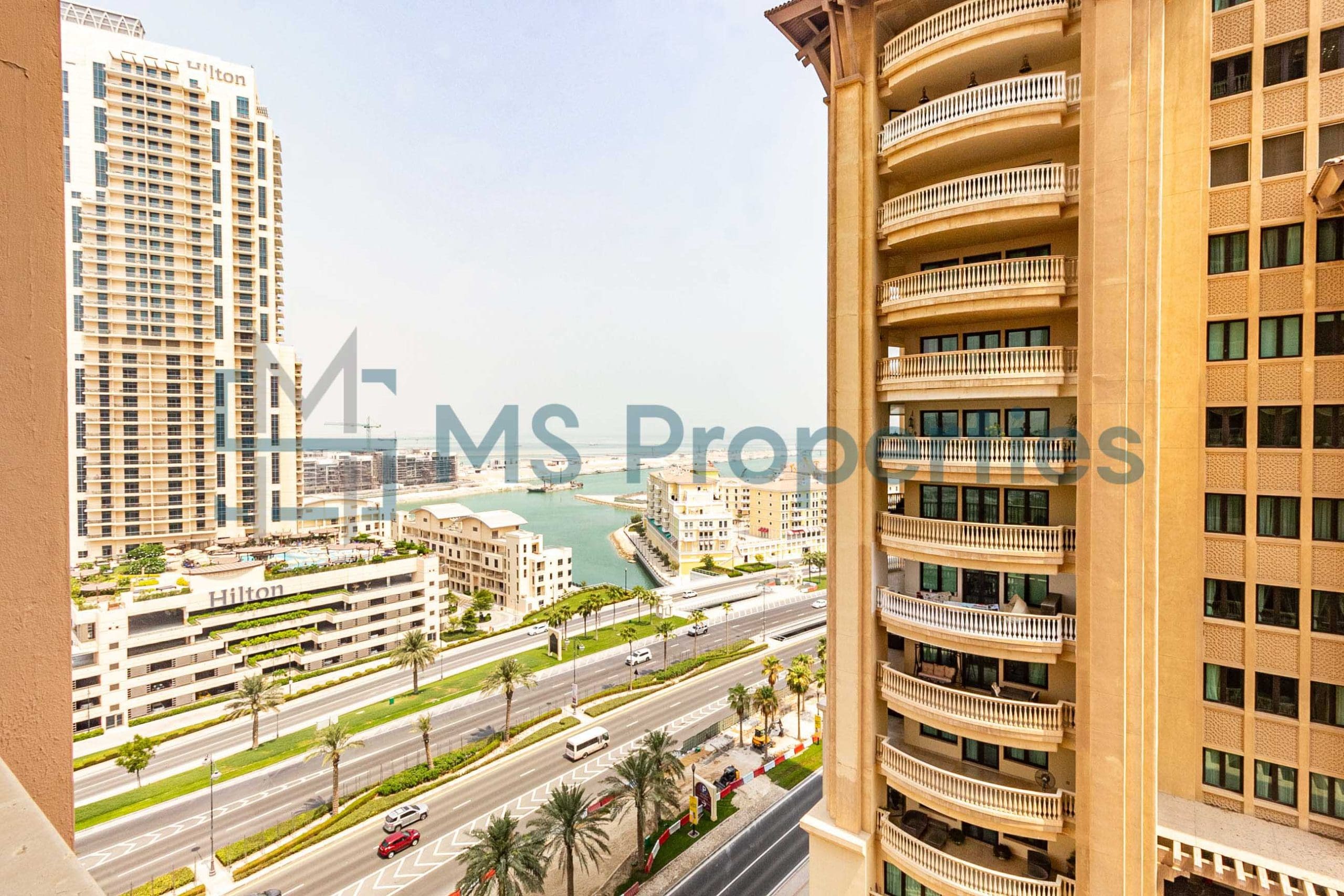 3BHK + MaidRoom Flat in Prime Area | Balcony View