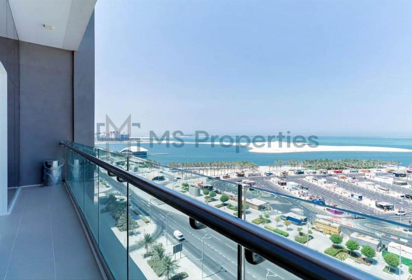 Breath-taking Sea View Balcony 1BR Bills Included