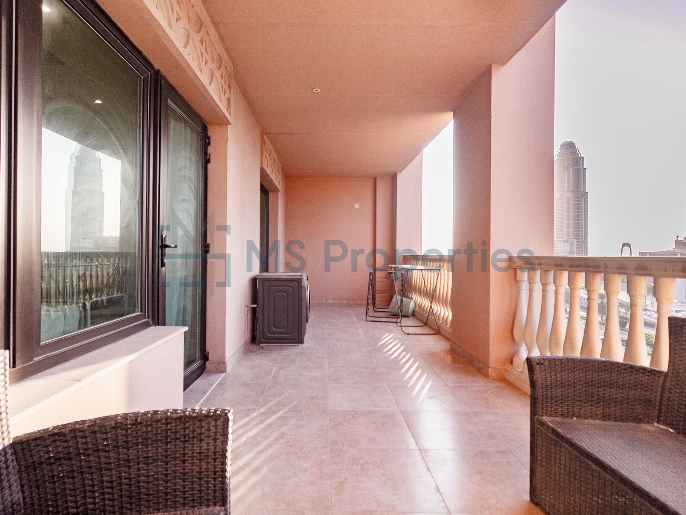 Stunning and Cozy 1BHK Apartment with Balcony